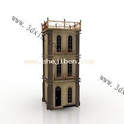 建筑3d模型下载