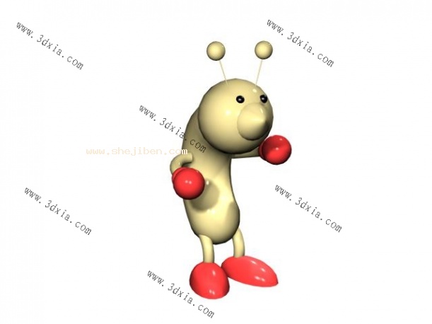 卡通3d模型下载