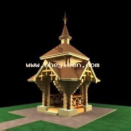 户外建筑3d模型下载
