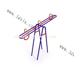 幼儿园-公园设施3d模型下载