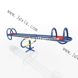 幼儿园-公园设施3d模型下载
