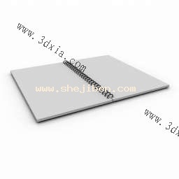 笔记本3d模型下载