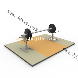 运动器材3d模型下载