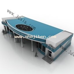 建筑3d模型下载