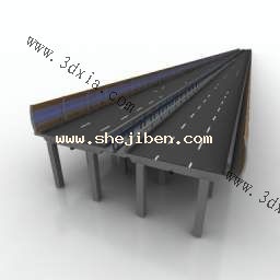 立交桥3d模型下载