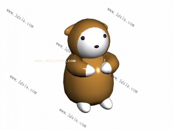 卡通3d模型下载