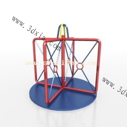 幼儿园-公园设施3d模型下载