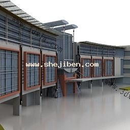 建筑3d模型下载