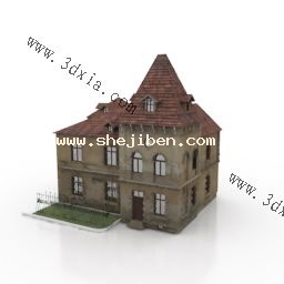 建筑3d模型下载
