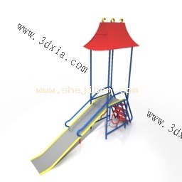 幼儿园-公园设施3d模型下载