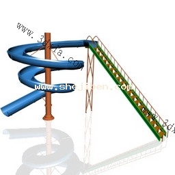 幼儿园-公园设施3d模型下载