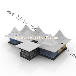 建筑3d模型下载