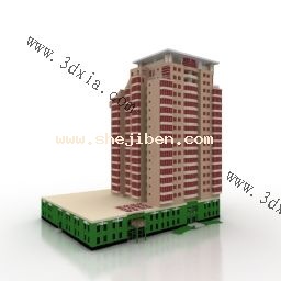 建筑3d模型下载