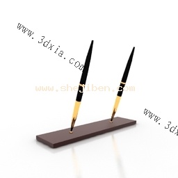 笔3d模型下载