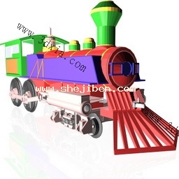 幼儿园-公园设施3d模型下载