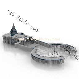 建筑3d模型下载
