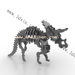 幼儿园-公园设施3d模型下载