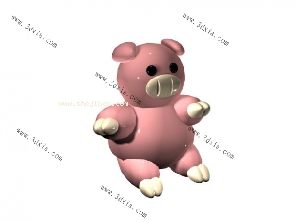 卡通3d模型下载