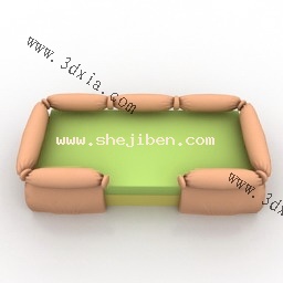 幼儿园-公园设施3d模型下载