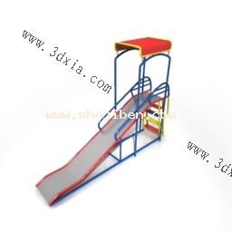 幼儿园-公园设施3d模型下载