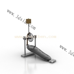 运动器材3d模型下载