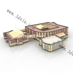 建筑3d模型下载