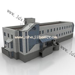 建筑3d模型下载