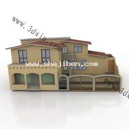 建筑14333d模型下载
