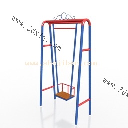幼儿园-公园设施3d模型下载