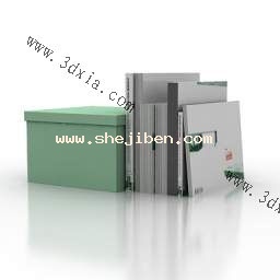 书本3d模型下载