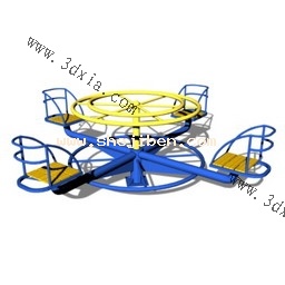幼儿园-公园设施3d模型下载