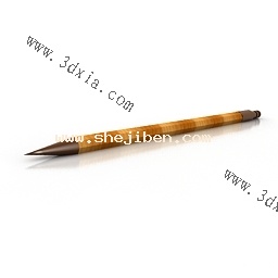 笔3d模型下载