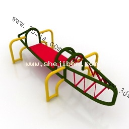幼儿园-公园设施3d模型下载