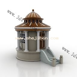 建筑3d模型下载