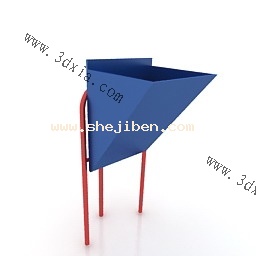 幼儿园-公园设施3d模型下载