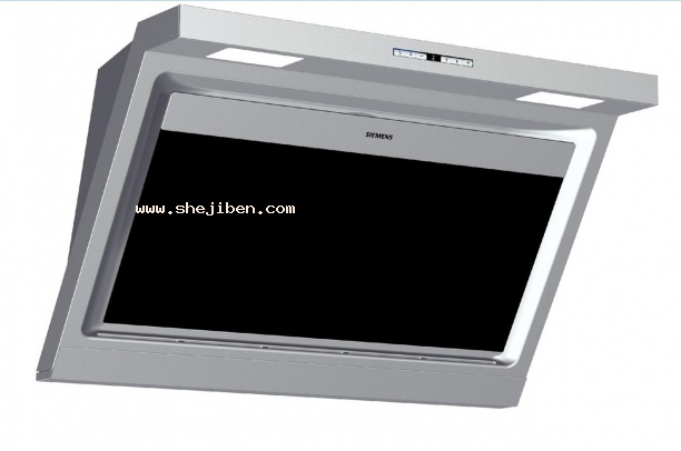 西门子油烟机3d模型下载