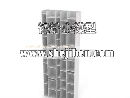 柜架3d模型下载