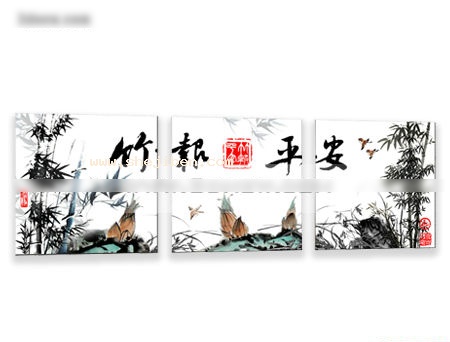 中式挂件3d模型下载