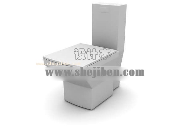做的马桶3d模型下载