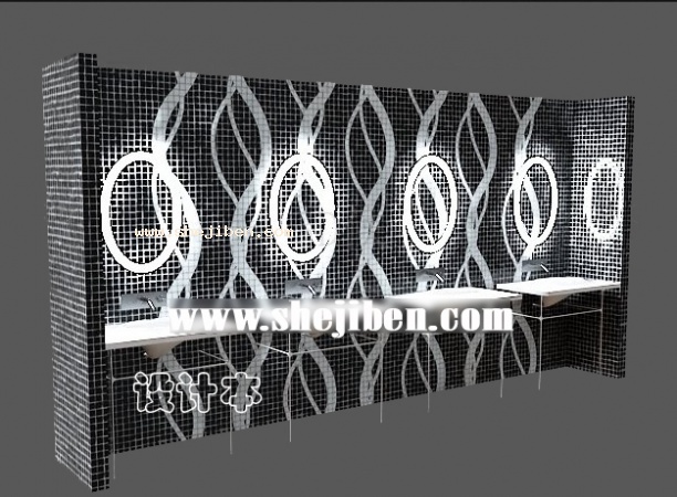 洗手盆3d模型下载