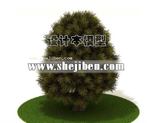 室外植物3d模型下载