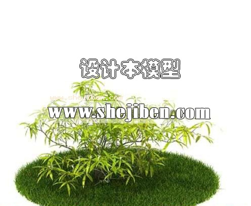 室外植物3d模型下载