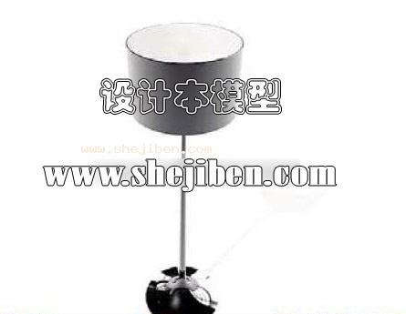 落地灯1543d模型下载