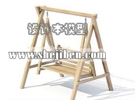 室外椅子3d模型下载