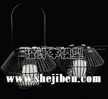 烛台灯3d模型下载