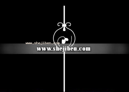 铁艺铁花3d模型下载