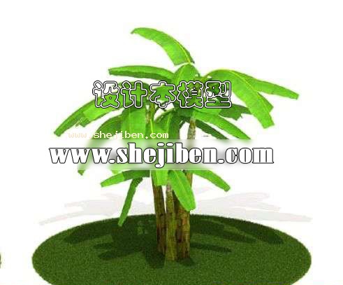 室外植物3d模型下载