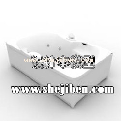 浴缸3d模型下载