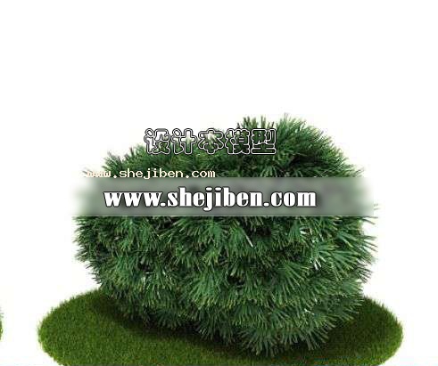 室外植物3d模型下载