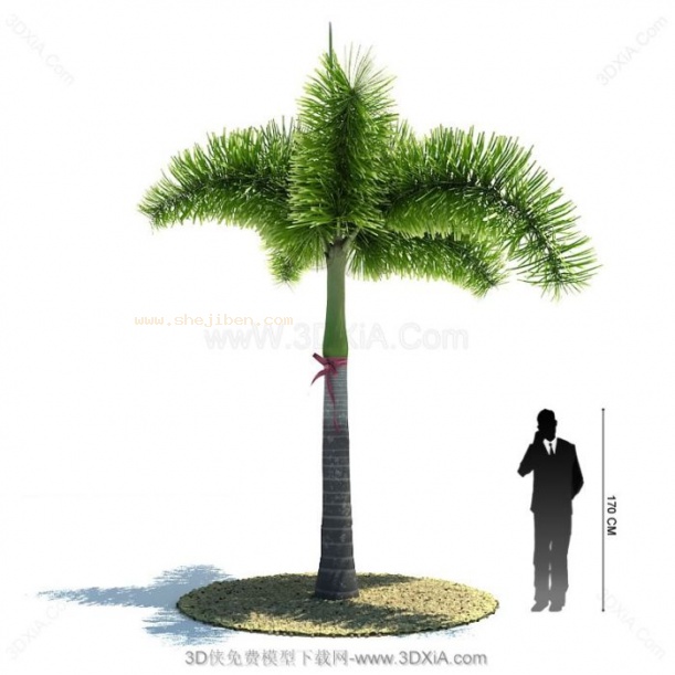 欧式植物3d模型下载